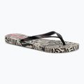 Infradito Ipanema Animal Print VI beige/nero/rosa da donna