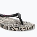 Infradito Ipanema Animal Print VI beige/nero/rosa da donna 7