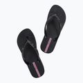 Infradito Ipanema Mesh X Plat donna nero/nero/lilla 3