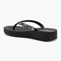 Infradito Ipanema Mesh X Plat donna nero/nero/lilla 3