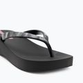 Infradito Ipanema Mesh X Plat donna nero/nero/lilla 7