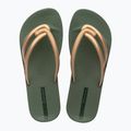 Infradito Ipanema Comfy verde/oro da donna 2