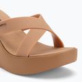 Infradito donna Ipanema High Fashion II Slide beige/glitter beige/verde 7
