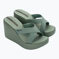 Infradito donna Ipanema High Fashion II Slide verde/glitter verde/grigio