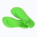 Sandali da donna Havaianas Luna Verde limone neon 11