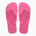 Havaianas Brasil Logo Neon infradito rosa flux / rosa flux 10