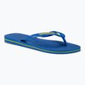 Havaianas Brasil Logo Neon infradito blu stella / blu stella