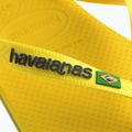 Havaianas Brasil Logo Neon infradito giallo agrumi / giallo agrumi 10