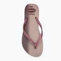 Infradito Havaianas Slim Gloss amaranto da donna 5
