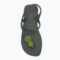 Havaianas Flash Urban Plus sandali da donna verde oliva 5