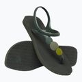 Havaianas Flash Urban Plus sandali da donna verde oliva 6