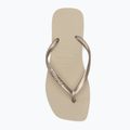 Infradito Havaianas Slim Square donna grigio sabbia 5