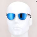 Occhiali da sole Julbo Idol Spectron 3Cf lucidi traslucidi cristallo/opachi blu scuro 6