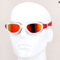 Occhiali da nuoto ZONE3 Venator-X argento/bianco/rosso 7