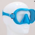 Maschera subacquea Cressi ZS1 turchese/turchese 7