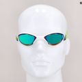 Occhialini da nuoto ZONE3 Aspect arcobaleno a specchio/lime/bianco 7