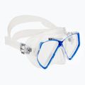 Maschera snorkel Mares Zephir JR blu/chiaro per bambini