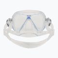 Maschera snorkel Mares Zephir JR blu/chiaro per bambini 4
