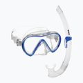 Mares Vento trasparente/blu set da immersione 8