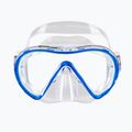 Mares Vento trasparente/blu set da immersione 10