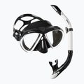 Set da snorkeling Mares Marea white/black/black