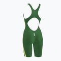 Costume da bagno da donna HEAD Liquidfire Knee Wiz Open Back olive 8