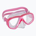Maschera subacquea Mares Puffer pink pink/clear