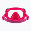 Maschera da snorkeling Mares Turtle rosa/acqua per bambini 4