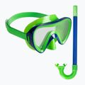 Mares Turtle, set da immersione per bambini di colore verde