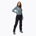 Pantaloni da pioggia donna Black Diamond Stormline Stretch con zip integrale nero 2