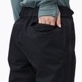 Pantaloni da pioggia donna Black Diamond Stormline Stretch con zip integrale nero 4