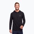 Felpa da trekking da uomo Black Diamond Crag Hoody nero