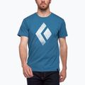 Maglietta da arrampicata Black Diamond Chalked Up blu astrale da uomo 2
