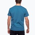 Maglietta da arrampicata Black Diamond Chalked Up blu astrale da uomo 3