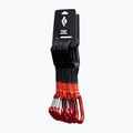 Set di rinvii da arrampicata Black Diamond Hotforge Hybrid Quickpack Set 6 pcs. 12 cm octane