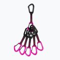 Black Diamond Hotforge Hybrid Quickpack Climbing Express Set 6 pezzi. 12 cm ultra rosa