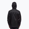 Giacca da pioggia da uomo Black Diamond Treeline nero 2