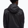 Giacca da pioggia da uomo Black Diamond Treeline nero 5