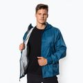 Black Diamond Treeline giacca da pioggia da uomo blu astrale