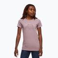 Maglietta da trekking donna Black Diamond Summit Scribble wood viola 2