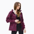 Giacca da pioggia da donna Black Diamond Treeline blackberry
