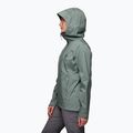 Giacca antipioggia Black Diamond Stormline Stretch da donna, colore verde laurel 3