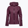 Black Diamond Stormline Stretch giacca da pioggia da donna blackberry
