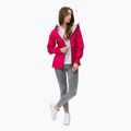 Giacca da pioggia Black Diamond Stormline Stretch donna, melograno 2