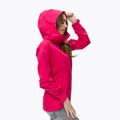 Giacca da pioggia Black Diamond Stormline Stretch donna, melograno 4
