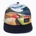Black Diamond Hideaway Trucker cappellino da trail stampato/grigio acciaio 4