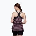 Maglietta trekking donna Black Diamond Integrale Tank mulberry stripe 2