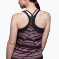 Maglietta trekking donna Black Diamond Integrale Tank mulberry stripe 3