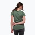 Maglietta da arrampicata da donna Black Diamond Leveled Landscape, verde alloro 2