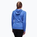Felpa trekking donna Black Diamond Alpenglow Hoody blu pulito 2